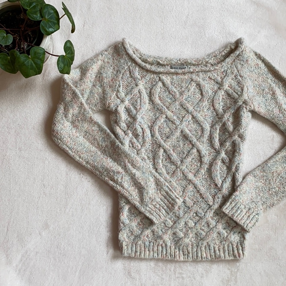Guess cable sweater